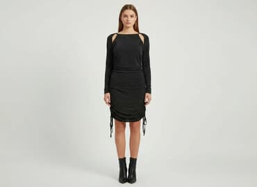 czarne sukienki na sylwestra: Women`s dress, size S — 1