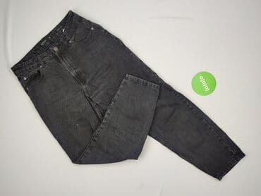 mom fit jeans black: House of Denim, Jeansy damskie, rozmiar M — 2