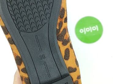 czerwone buty na koturnie ccc: Balerinki damskie, 36 — 4