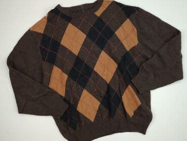 sweter w paski h: Women`s sweater, size 7XL (EU 54) — 1