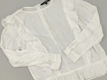 biala bluzka z dlugim rekawem: KappAhl, Bluzka damska, rozmiar XL — 1