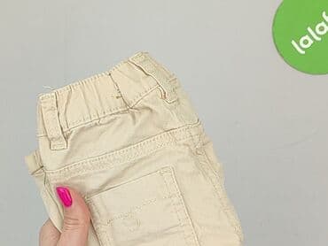 krótkie spodenki niemowlęce 74: Denim pants, Cool Club, 9-12 months, condition - Good — 6