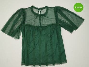 szmaragdowa bluzki damskie: Bluzka damska, rozmiar M — 2