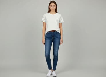 przerabianie koszulek: Tailored, Women`s T-shirt, size L — 1