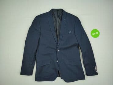 niebieska kurtka reserved: Coat for men, size M — 2