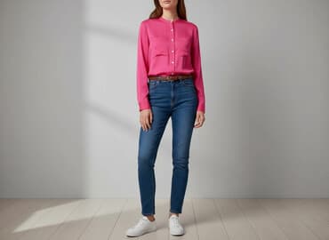 bluzka barbie h m: H&M, Bluzka damska, rozmiar S — 7