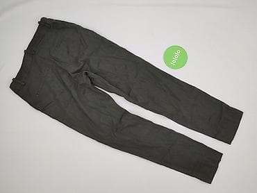 koszula niebieska hm: H&M, Spodnie materiałowe damskie, rozmiar S — 3