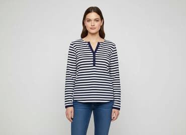 reserved biała bluzka z koronką: Women's blouse, size M — 1