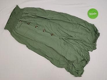 spodnie cargo szare pull and bear: Spodnie materiałowe damskie, rozmiar L — 2