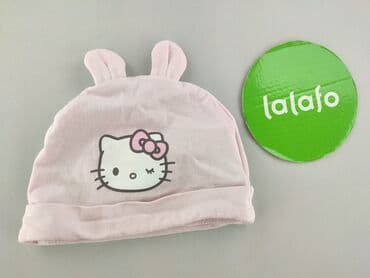 sweter hello kitty: Czapeczka, 3-6 miesięcy, stan - Idealny — 2