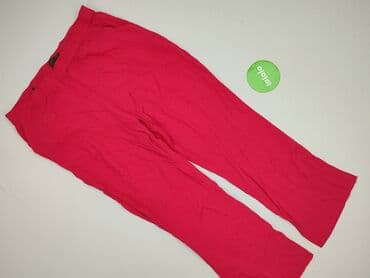 czerwone jeansy h: Bpc, Material trousers for women, size XL (EU 42) — 2