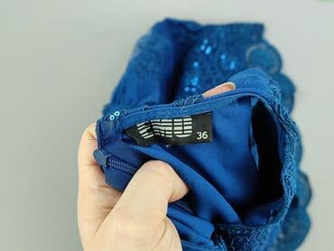 srebrna sukienka na wesele: Sukienka damska, rozmiar S — 4