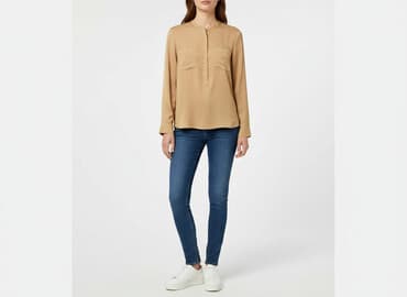 hm bluzka z guzikami: H&M, Bluzka damska, rozmiar S — 1