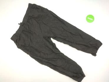 jeansy damskie podarte: XLNT, Material trousers for women, size 2XL (EU 44) — 2
