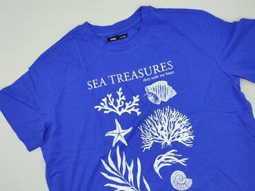 niebieska bluza pull and bear: Sinsay, T-shirt damski, rozmiar XL — 1