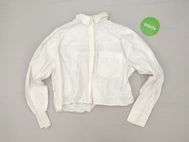 białe bluzki koszulowe h m: H&M, Koszula damska, rozmiar S — 2