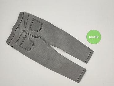 jasne legginsy: Spodnie jeansowe, Sinsay, 4-5 lat, 110, stan - Idealny — 3