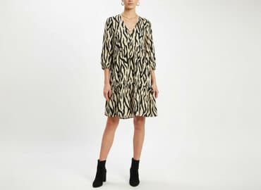 spodnie w panterkę sinsay: Sinsay, Sukienka damska, rozmiar 2XS — 1