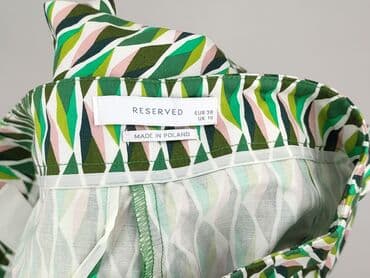 reserved spodnie biale: Spodnie materiałowe damskie, M — 4