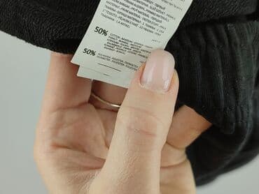 czarne spodenki damskie sinsay: Sinsay, Szorty damskie, rozmiar M — 5