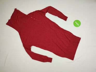 sukienki czerwone dopasowane: Women`s tunic, size S (EU 36) — 2