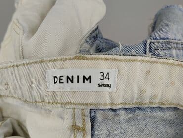 szorty damskie dzinsowe mocno wycięte: Denim, Szorty damskie, rozmiar XS — 5