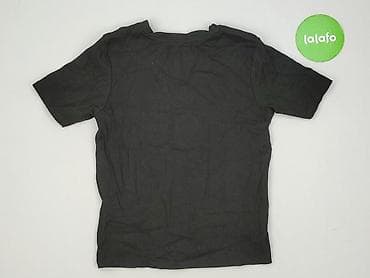 pull and bear bluza czarna: Sinsay, T-shirt damski, rozmiar M — 3