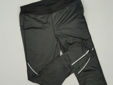 legginsy prążkowane hdm: Crivit, Legginsy Sportowe damskie, M — 1