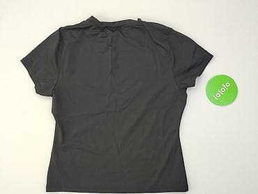 sweter damski basic: T-shirt damski, rozmiar L — 4