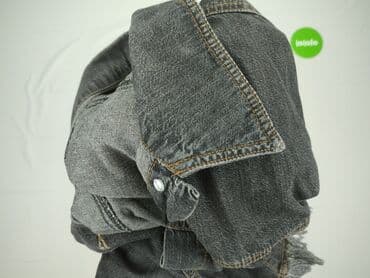 kurtka zimowa z kożuszkiem: Kurtka jeansowa damska, M — 6