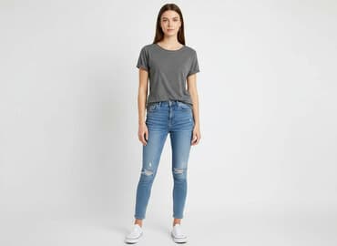 koszulka z kotem sinsay: Sinsay, T-shirt damski, rozmiar XS — 6