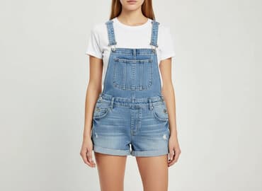 sandały trekkingowe ccc: River Island, Ogrodniczki damskie, M — 6