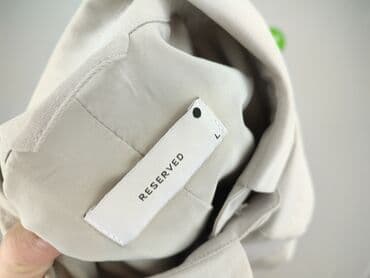 marynarka z piórami reserved: Trencz damski, L — 6