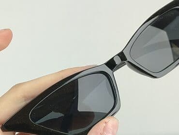 paski do sukienki srebrne: Glasses, Sunglasses, Cat eyes design, condition - Perfect — 3