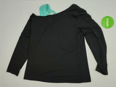 czarne bluzki basic z długim rękawem: Bluzka damska, rozmiar S — 4