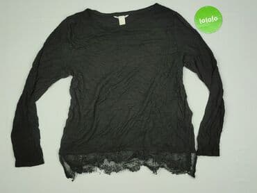bluzki czarne hm: H&M, Bluzka damska, rozmiar M — 3