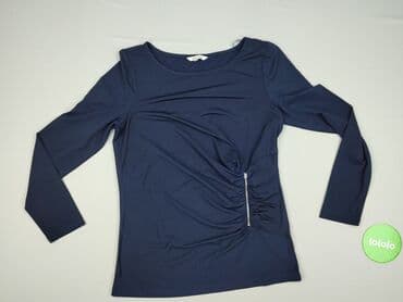 niebieska satynowa sukienka zara: Жіноча блуза, розмір XL — 2