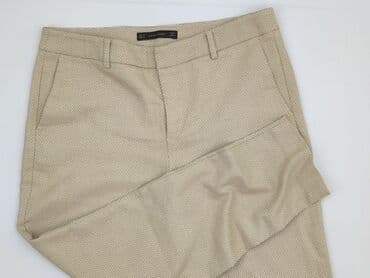 top srebrny zara: Zara, Spodnie materiałowe damskie, rozmiar M — 1