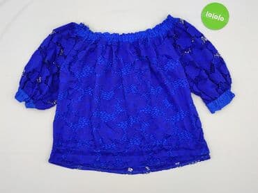 bluzki hiszpanki w kwiaty: Bluzka damska, rozmiar M — 3