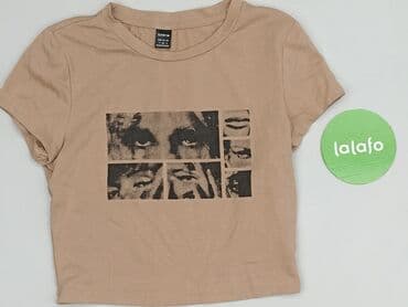 czarne t shirty z napisem: Shein, T-shirt damski, rozmiar S — 2