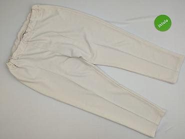 crop spodnie: Spodnie materiałowe damskie, rozmiar 4XL — 2