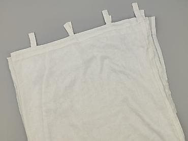 Białe firanki z pętelkami na karnisz - Typ: lekkie, półprzezroczyste