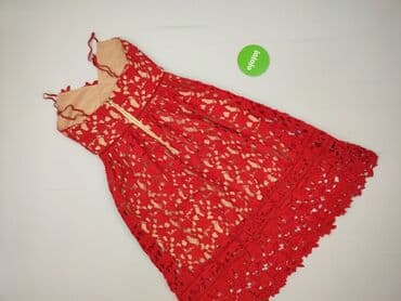 sukienka midi na wesele koronka: Sukienka damska, rozmiar S — 3