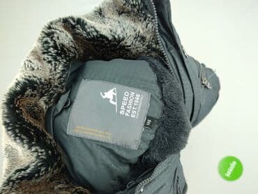 czarna kurtka bershka: Winter jacket, 11 years, 140-146 cm, condition - Very good — 4