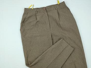 spodnie materialowe pull and bear: Spodnie materiałowe damskie, rozmiar XL — 1