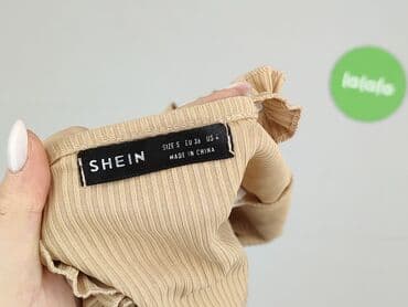 koszulka z kwadratowym dekoltem: Shein, Top damski, S — 4