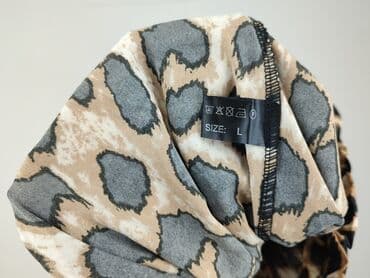 reserved spodnie w panterkę: Leopard, Spodnie materiałowe damskie, rozmiar L — 4