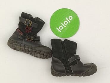 spodnie woskowane czarne: Baby shoes, 21, condition - Very good — 3