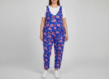 modne sukienki na lato 2024: Papaya, Ogrodniczki damskie, rozmiar XL — 1