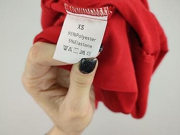 czerwone sukienki mini: Sukienka damska, rozmiar XS — 5